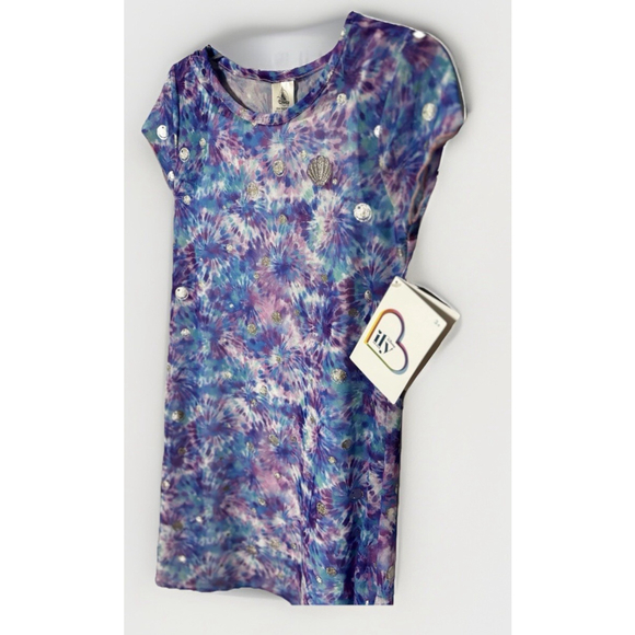 Girls Disney The Little Mermaid Ariel Woven Dress Size 7/8•NWT - Picture 5 of 10